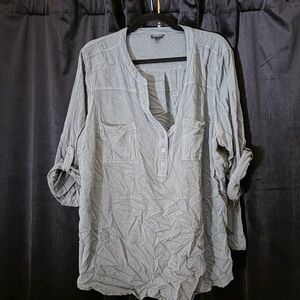 Torrid Sage Green Shirt